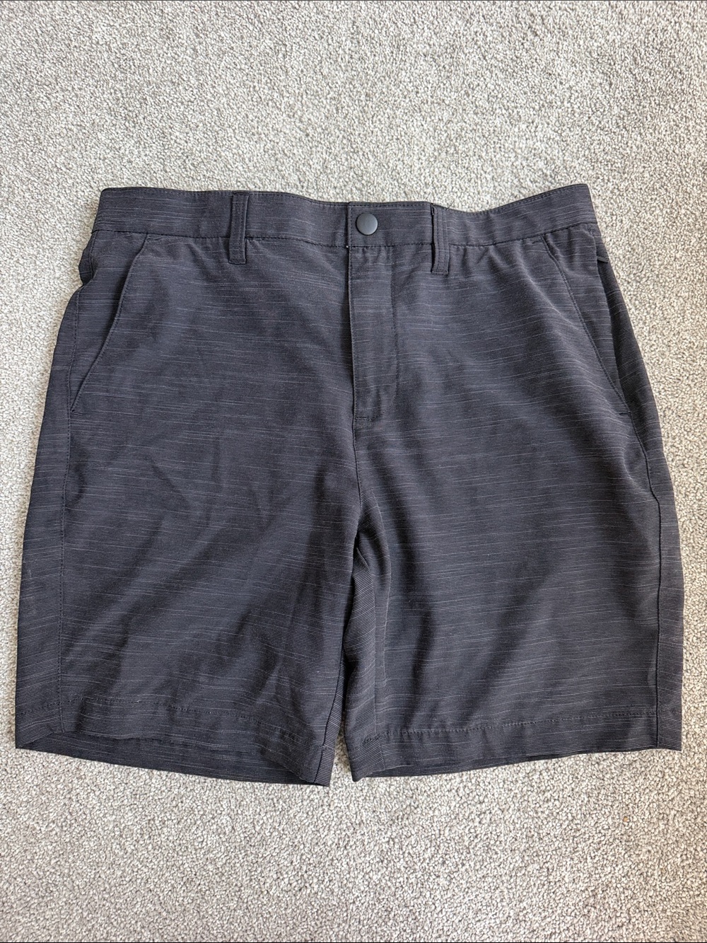 Apt. 9 Black Flat Front Men's Shorts